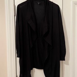 Cashmere blend theory open cardigan